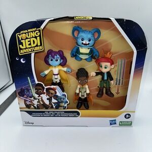Star Wars Young Jedi Adventures Jedi Hero Collection 4 Action Figures Disney New